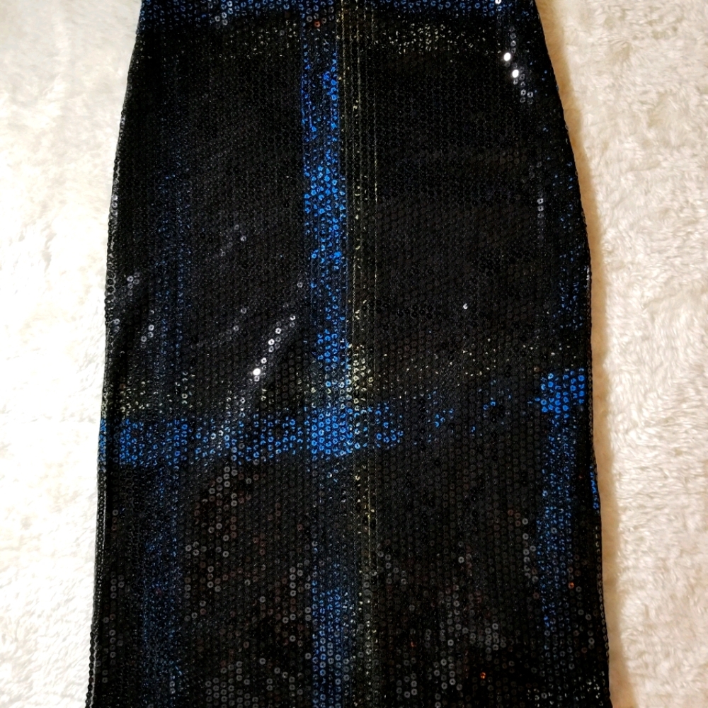 Atelier Sequenced Midi Skirt